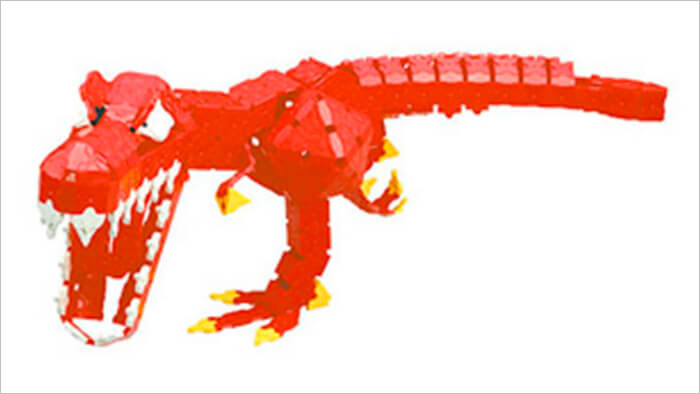 ティラノサウルス (つくり方ギャラリー)